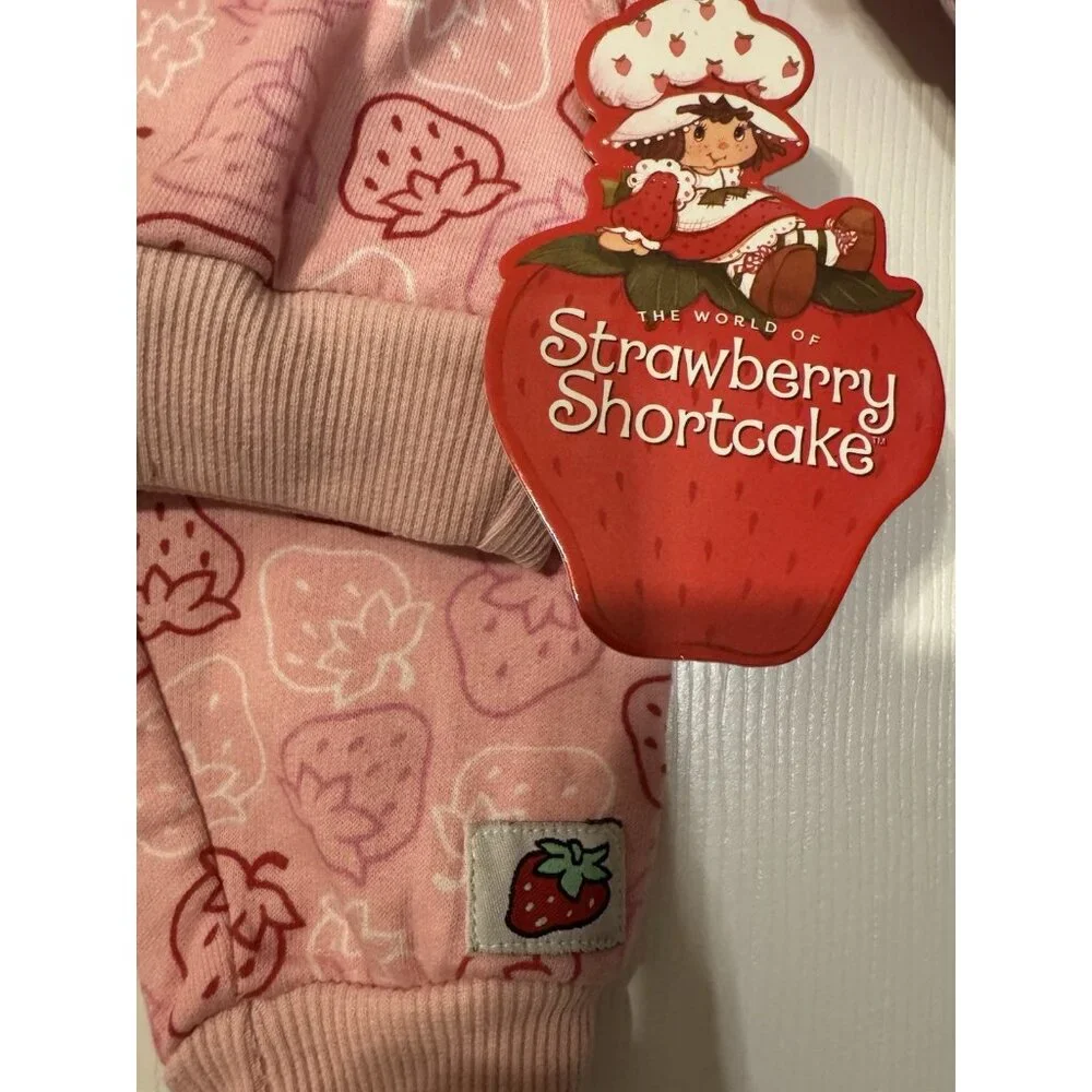 Strawberry Shortcake Berry Cute Infant Girls 2-PieceTop Pants Set 18 Months NEW
